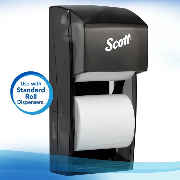 Scott Essential Toilet Tissue 1-Ply, 1210 Sheets Per Roll, 05102 (CS/80)