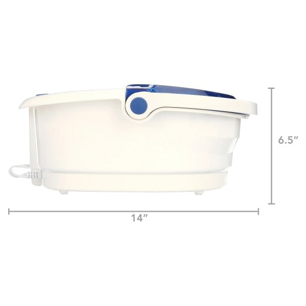 Foot Bath with Heat Boost HoMedics® Bubble Bliss Elite, Plastic