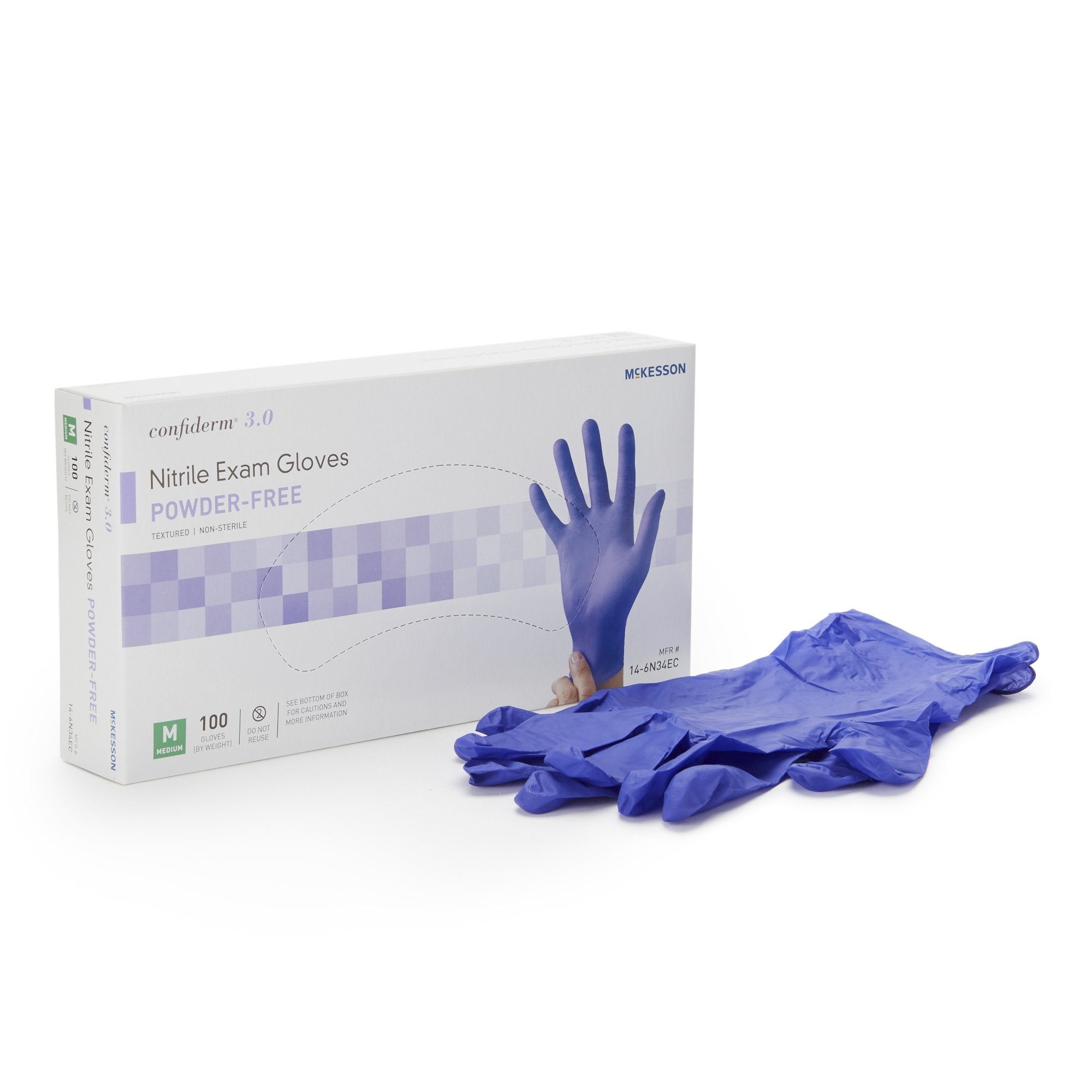 powder-free nitrile gloves, ambidextrous blue gloves, beaded cuff nitrile gloves