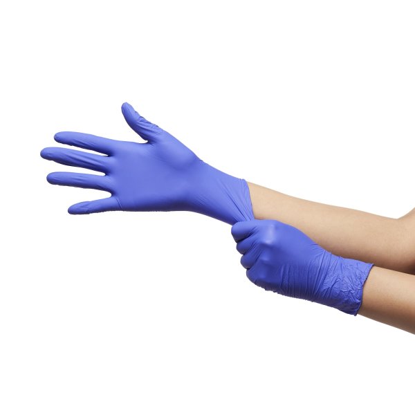 McKesson Confiderm® 3.0 Nitrile Exam Glove, Medium, Blue