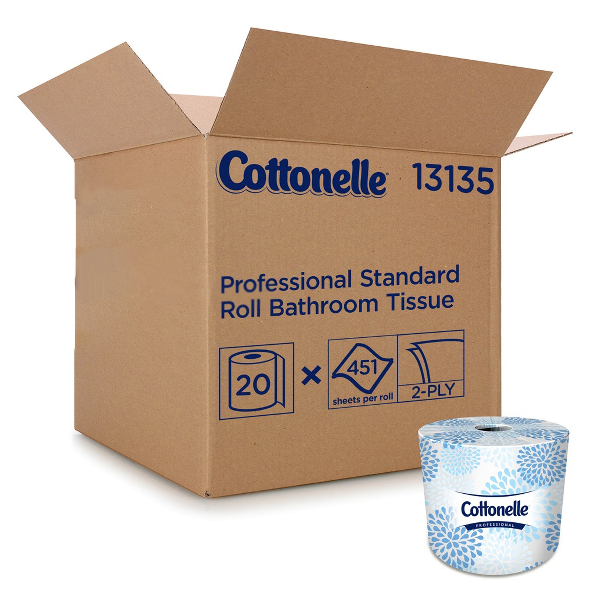 Cottonelle® Professional Toilet issue (13135) 20 Rolls/9020 Sheets Case