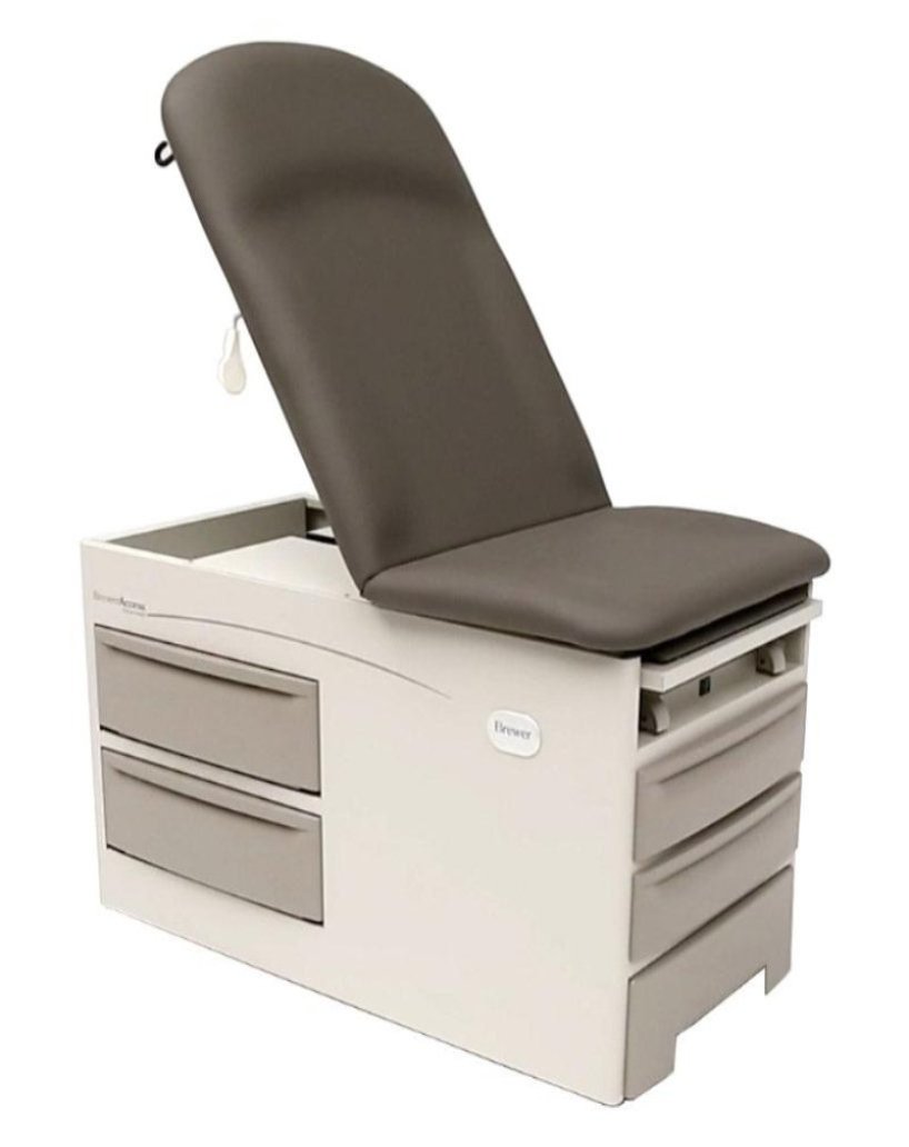 Brewer Access Exam Table with Stirrups