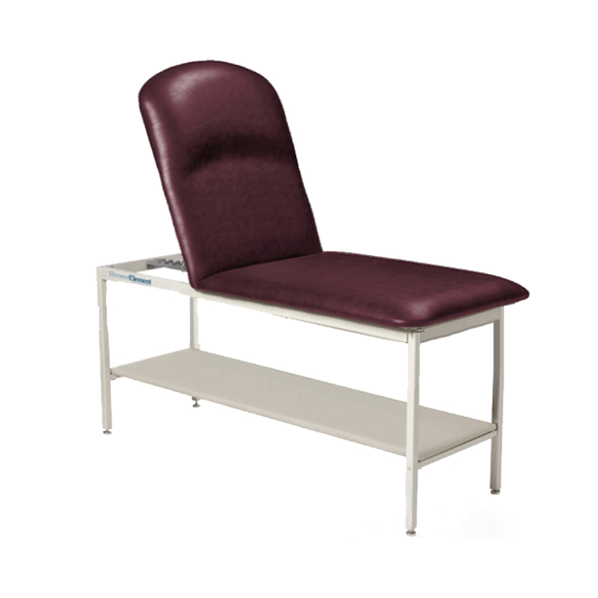 Brewer Element Treatment Table with Shelf and Adjustable Pillow Top