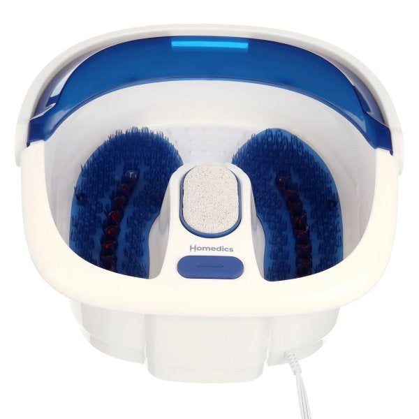 Treat your feet to a relaxing foot bath with that will soothe and rejuvenate tired and overworked feet The heat boost power heats up water in minutes and maintains a consistent temperature 