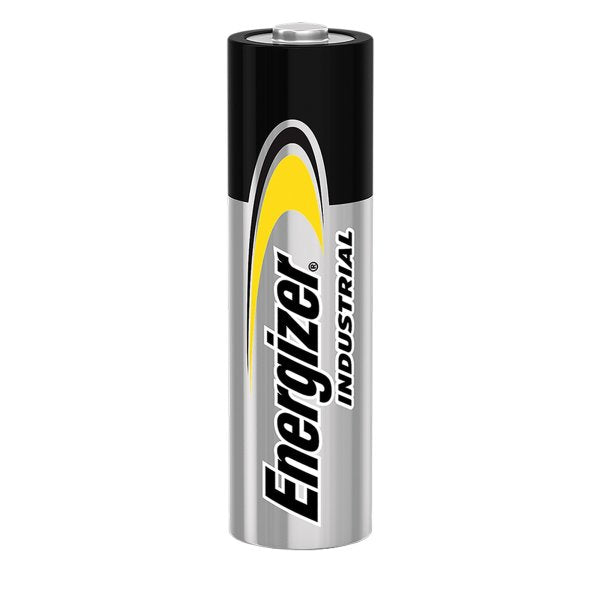 Energizer Industrial AA Alkaline Batteries, 1.5V, EN91, Count of 144 Per Case