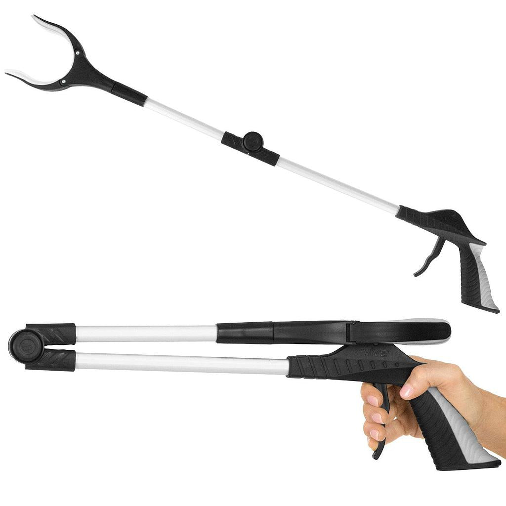 32" Folding Reacher Grabber to reach items on high shelve or dropped on floor