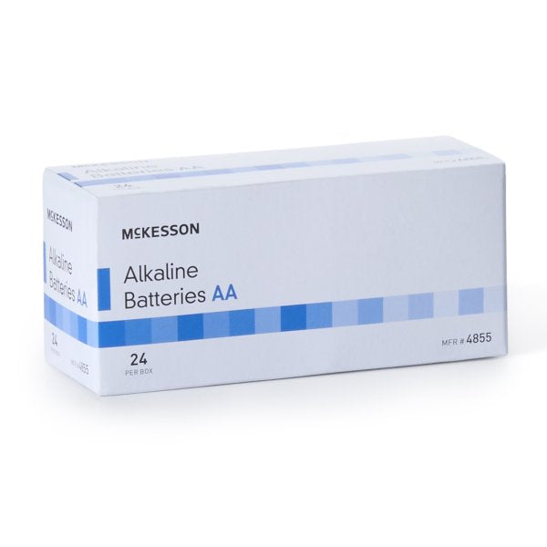 McKesson AA Alkaline Batteries, Disposable, 1.5 Volt