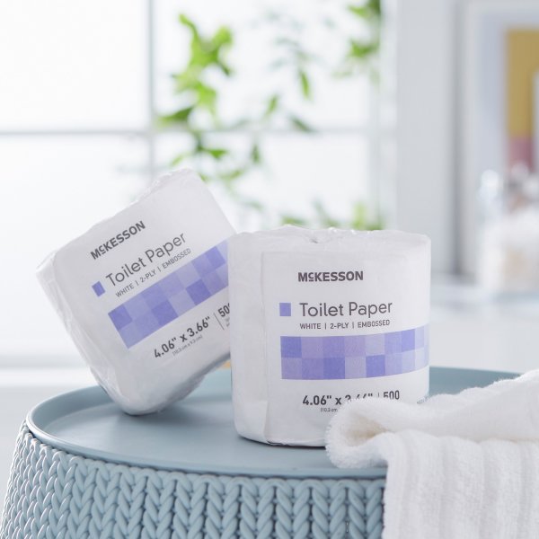 TISSUE, TOILET WHT 2PLY (96RL/CS)