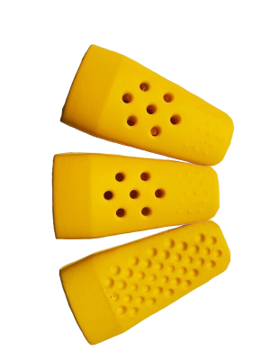 Three toe sponge great for using soap or lotion between toes.